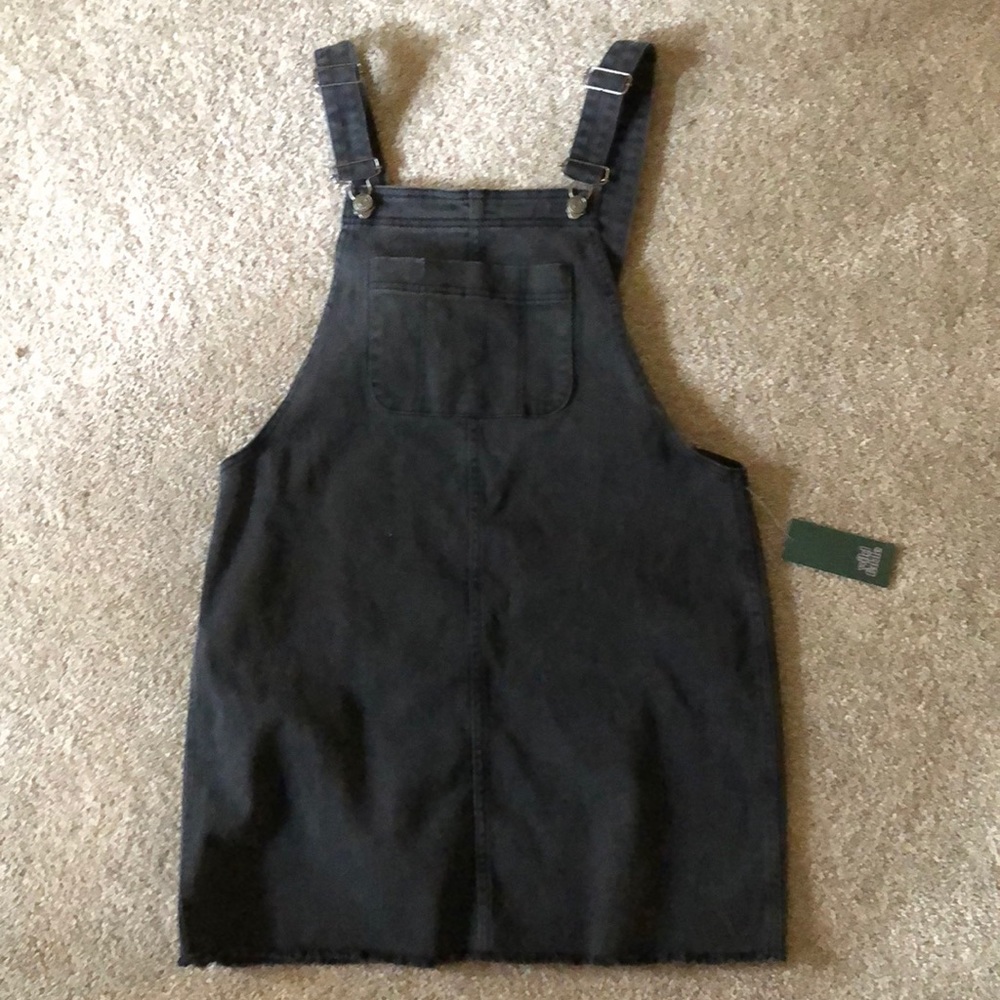 Black Overall Dress